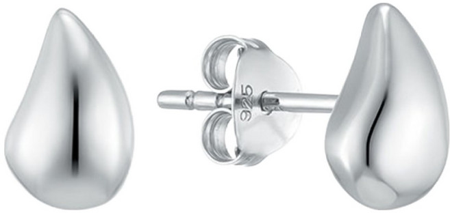 로이드 여성용 실버 925 볼륨 워터드롭 귀걸이 LLES26105S