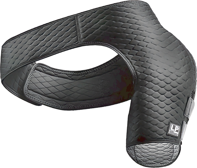 LP SUPPORT 高透氣可調式護肩 538CAR1-BK-M, 黑色, 1個