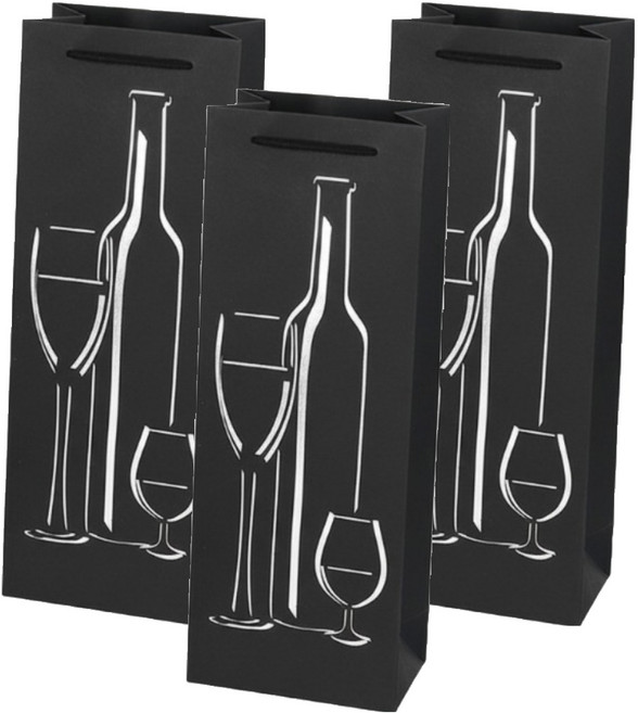 코레시스 센스있는 와인 선물박스 싱글 9 x 9 x 35 cm, TYPE16, 3개