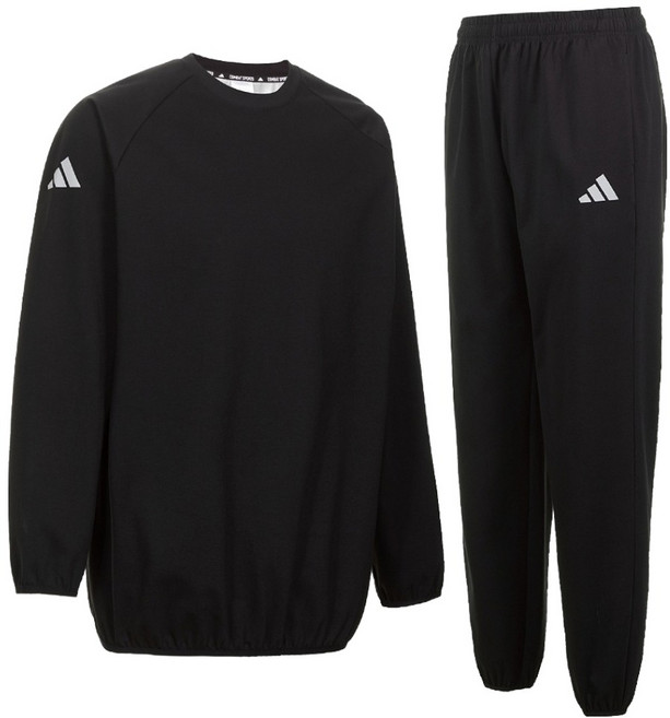 adidas 愛迪達 Combat Sports 圓領排汗服上下套裝