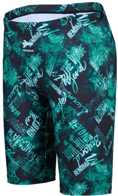 renoma SWIM 字母印花四分泳褲 RN-BS2G506