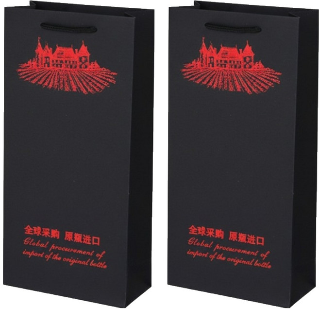 코레시스 센스있는 와인 선물박스 더블 17 x 8 x 35 cm, TYPE21, 2개