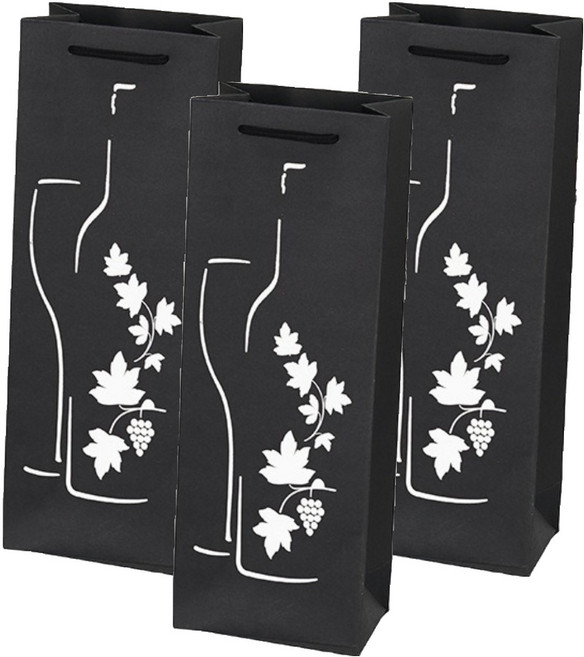 코레시스 센스있는 와인 선물박스 싱글 9 x 9 x 35 cm, TYPE12, 3개