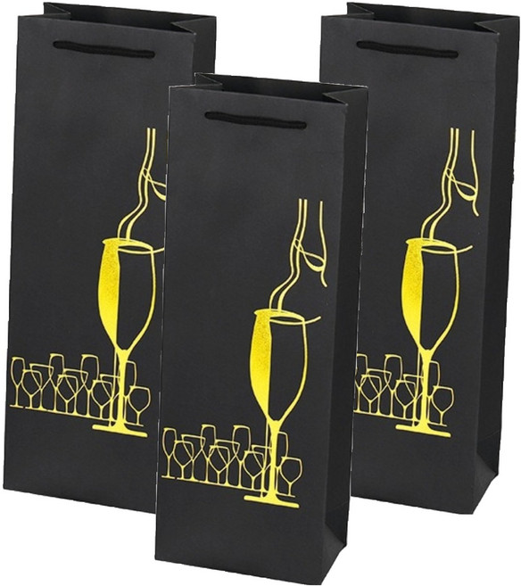 코레시스 센스있는 와인 선물박스 싱글 9 x 9 x 35 cm, TYPE24, 3개