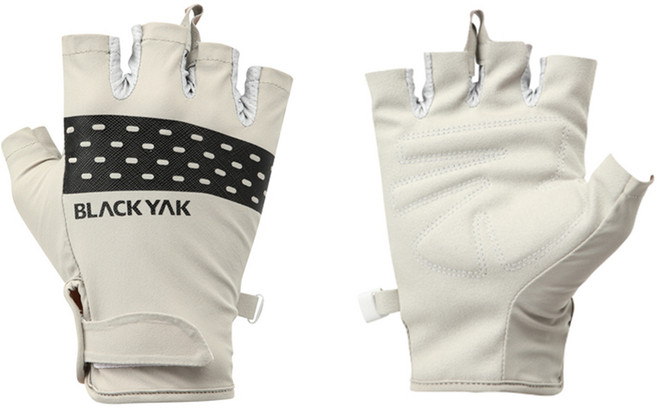 블랙야크 알파인하프 글러브C 양손착용 세트 2BYGVMV901