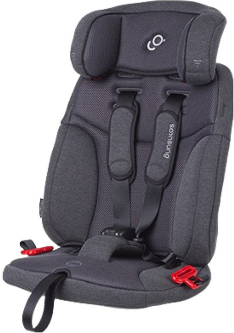 순성 빌리 프로 휴대용 카시트 ISOFIX 2026, 제트그레이