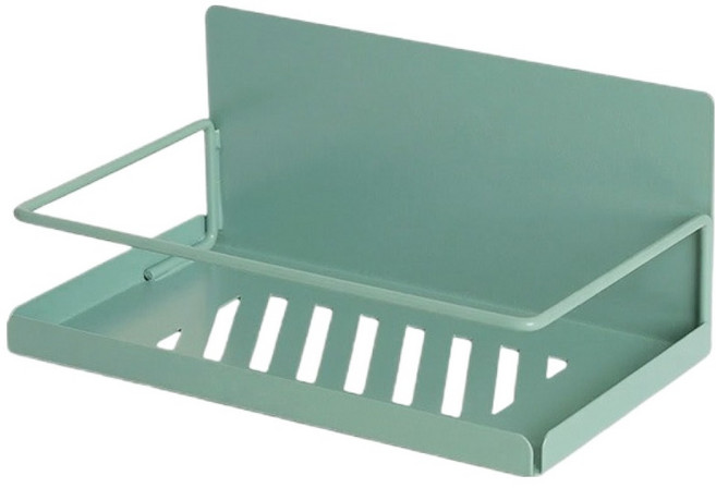 히키스 틈새 자석 메탈선반 MG1 12cm, 그린, 1개