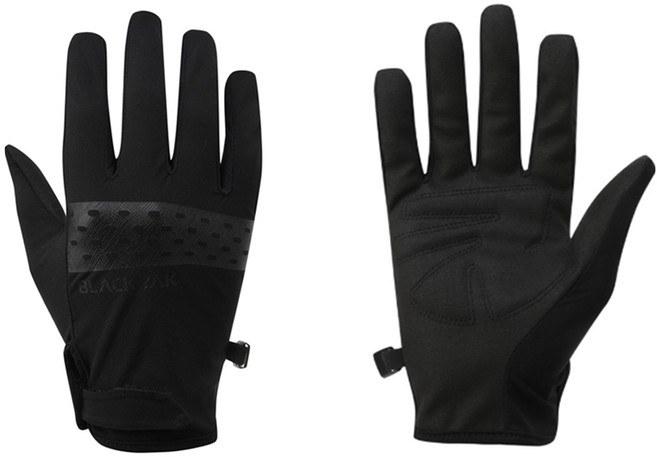 블랙야크 알파인롱 글러브C 양손착용 세트 2BYGVXV904, BLACK