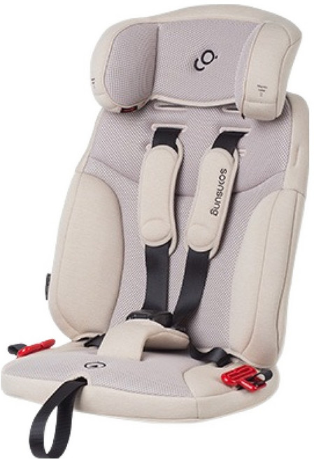 8위 - 순성 빌리 프로 휴대용 카시트 ISOFIX 2026, 밀키베이지