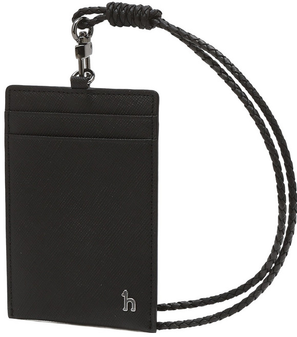 HAZZYS BASIC 素色頸掛式卡夾 HJHO6E605BK