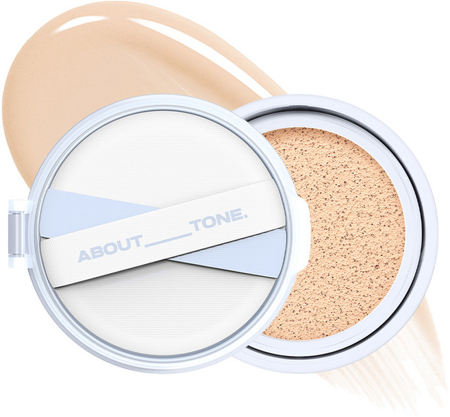 어바웃톤 워터 레이어 핏 쿠션 리필 14g, 22 아이보리, 1개