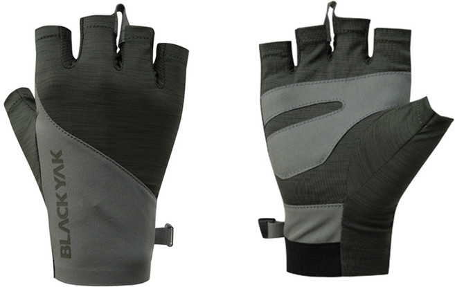 블랙야크 라이트하프 글러브C 양손착용 세트 2BYGVMV902, KHAKI, 1세트