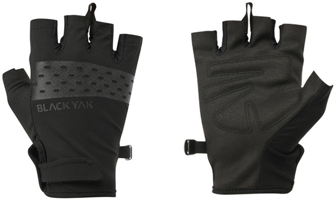 블랙야크 알파인하프 글러브C 양손착용 세트 2BYGVMV901