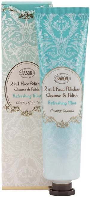 사봉 2 in 1 페이스 폴리셔 클렌즈 & 폴리쉬 리프레싱 민트, 1개, 60ml - 쿠팡