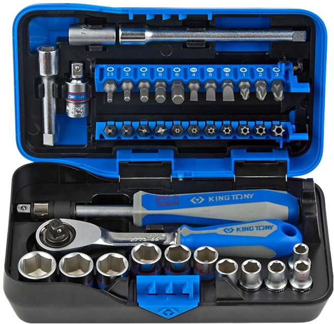 킹토니 미니 라쳇 39종 세트 1/4 2539MR-AM, 1세트