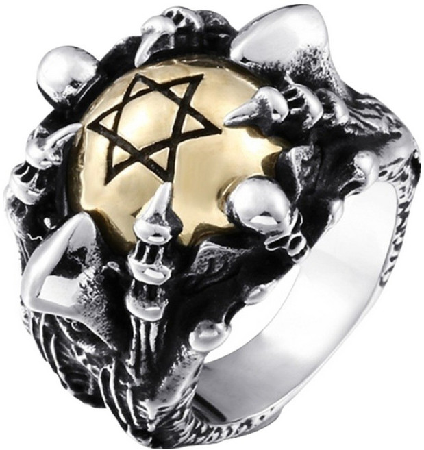 수스다 악마의발톱 우정 패션반지