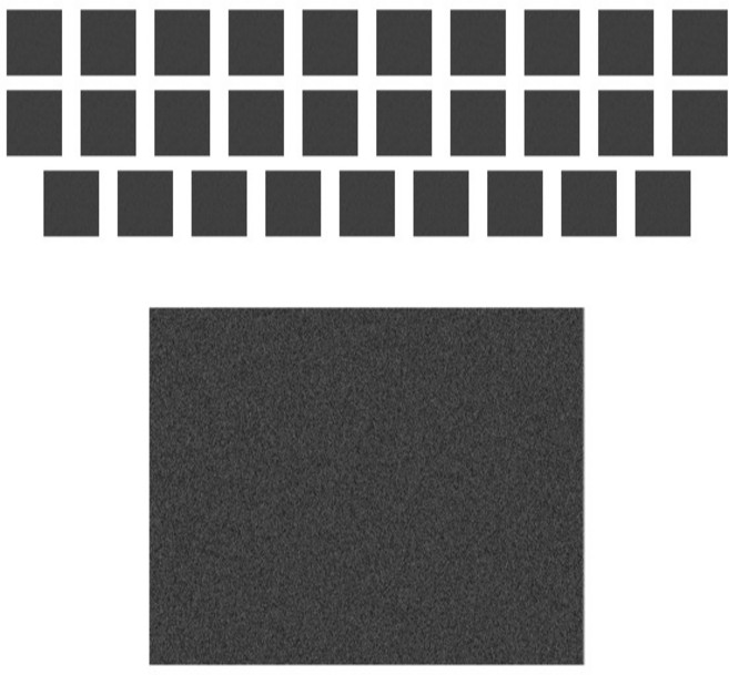 올커버 연마용 재단 사포 150방, 30개
