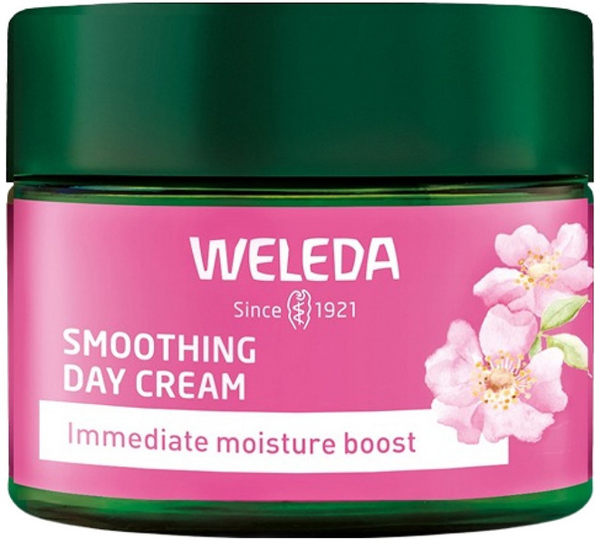 WELEDA 薇蕾德 野生玫瑰白茶柔滑日霜, 1個, 40ml