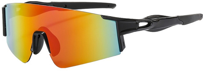 오버코드 봄여름 사이클링 아웃도어 스포츠 선글라스 BRP3652, B타입, 1개