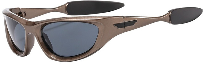 오버코드 햇빛 차단 야외 스포츠 패션 선글라스 BRP3708, 애쉬, 1개