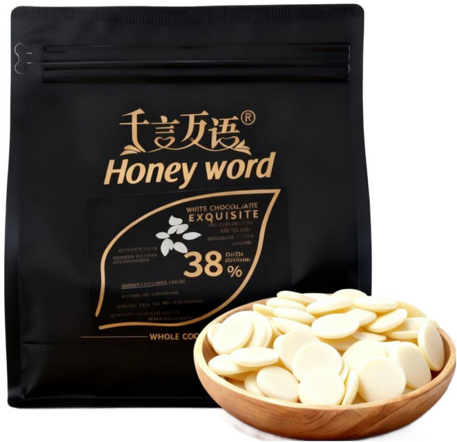 허니워드 커버춰 화이트초콜릿, 1개, 1kg