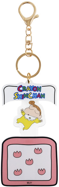 Shinchan 蠟筆小新 睡衣系列 壓克力鑰匙圈盲袋 款式隨機, 1個