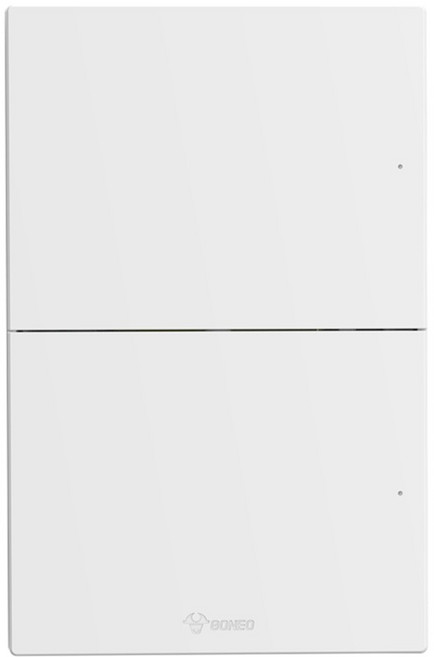 고네오 1로 2구 클래식 스위치 화이트, 1개