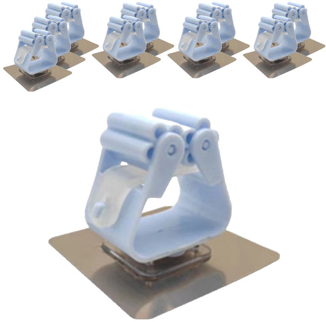 희미몰 욕실 대걸레 걸이 홀더 KK229, 블루, 10개