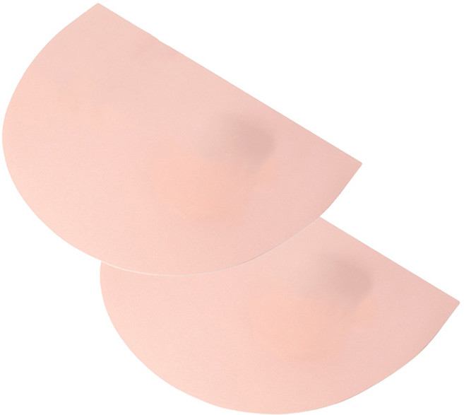 아메리칸로드 와이드 반달 심플 감성 방수 식탁매트 HR2780, 핑크, 2개, 42 x 28 cm