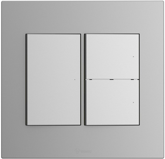 고네오 2개용 1로 3구 클래식 스위치 마그네슘, 1개