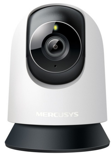 MERCUSYS 水星網路 2K Wi-Fi 監視器 300萬畫素 AI偵測 雙向語音 夜視 嬰兒哭聲偵測 可旋轉360度攝影機, 1個, MC210