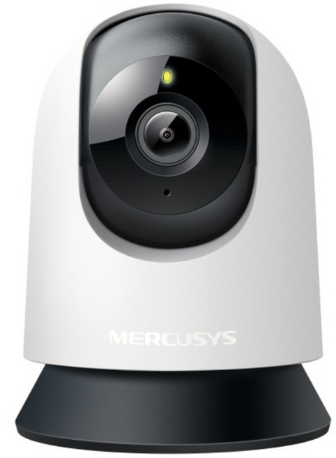 MERCUSYS 水星網路 1080P Wi-Fi 監視器 AI偵測 雙向語音 夜視 嬰兒哭聲偵測 可旋轉360度攝影機, 1個, MC200