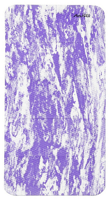 ATUNAS 歐都納 瑜珈五折墊 MFM-5712, 紫白大理紋, 1個