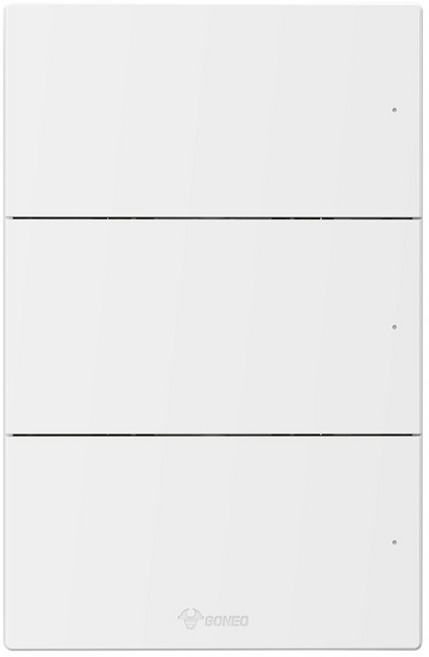 고네오 1로 3구 클래식 스위치 화이트, 1개