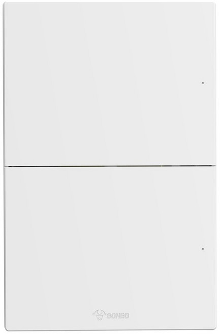 고네오 3로 2구 클래식 스위치 화이트, 1개