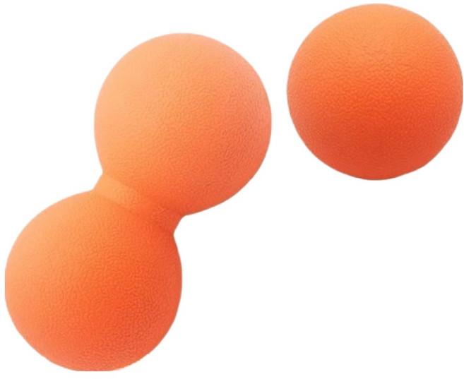 오브제크 마사지 근막볼 딥티슈 릴렉스 볼, 오렌지, 1개