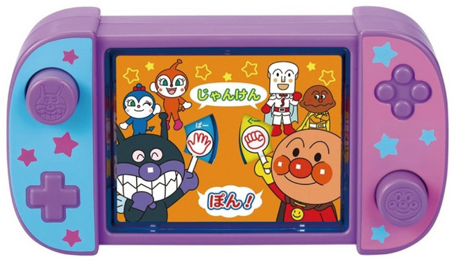 ANPANMAN 麵包超人 迷你遊戲板 剪刀石頭布轉盤, 混和顏色, 1個