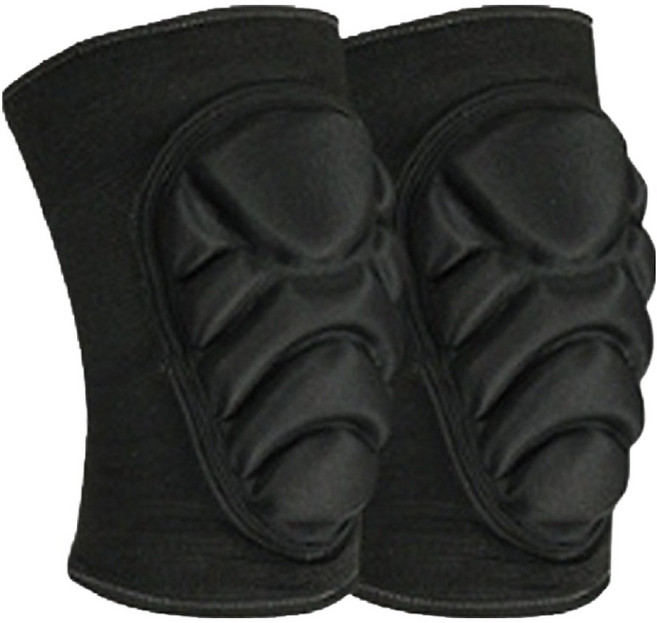 비닷홈 고밀도 쿠션 팔꿈치보호대 2p, 블랙, 1세트