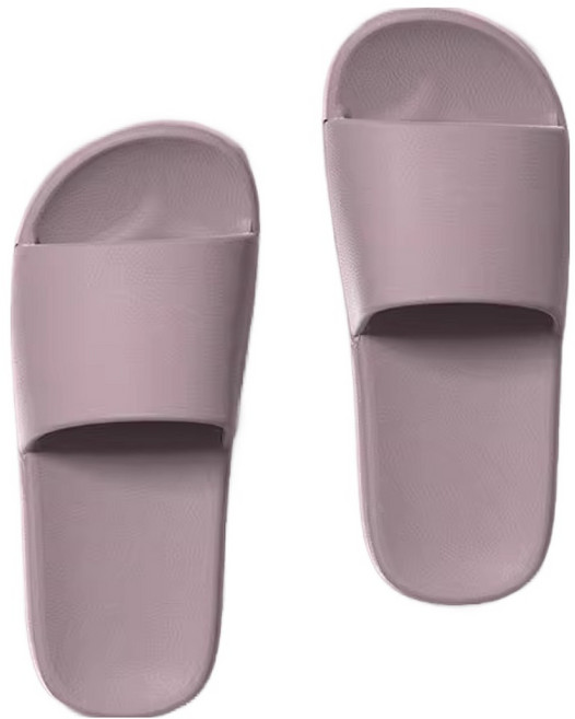 뉴리스 거실 쿠션 푹신한 무소음 실내화, 보라색, 1개