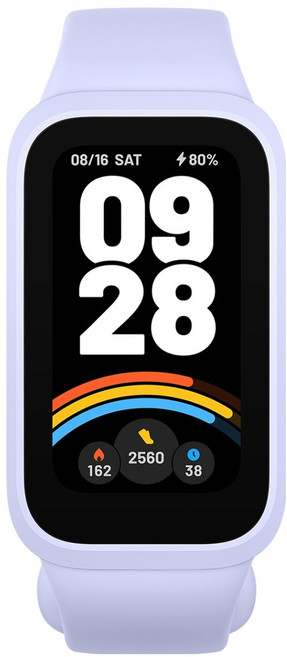 샤오미 스마트밴드9 액티브, 퍼플, 37.388mm, 블루투스