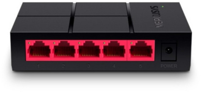 MERCUSYS 水星網路 5埠乙太網路交換器 10/100/1000Mbps, 1個, MS105G