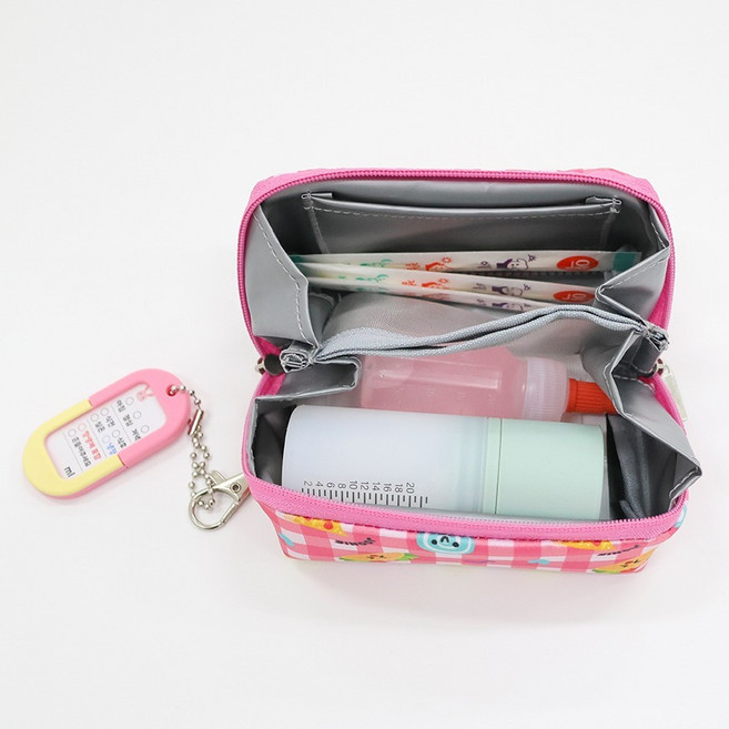 주니 미니 보냉파우치 + 네임택 + 이름표 15p 세트