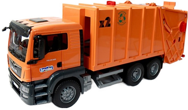 브루더 MAN TGS 청소 트럭 BR03760, 혼합색상, 1개
