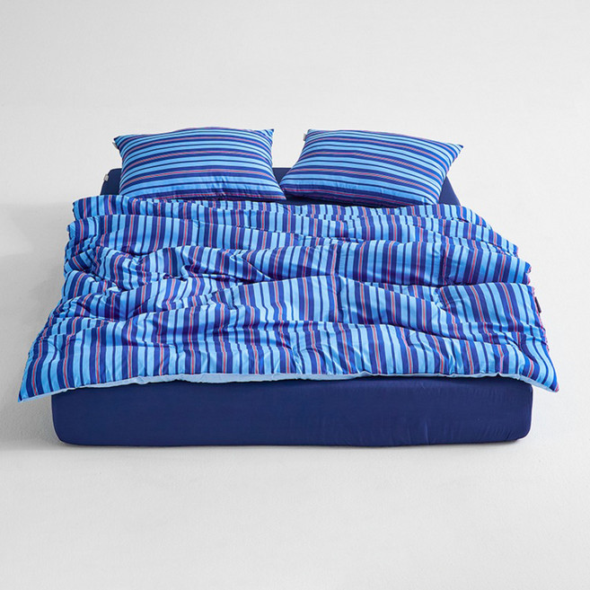 데시뉴 하이틴 스트라이프 다운필 사계절 차렵이불