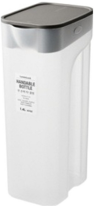 락앤락 한손에 착 물병 HAP817, GRAY, 1.4L, 1개