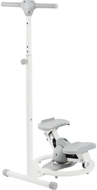 보새 360 트위스트 스텝퍼, 화이트 + 그레이