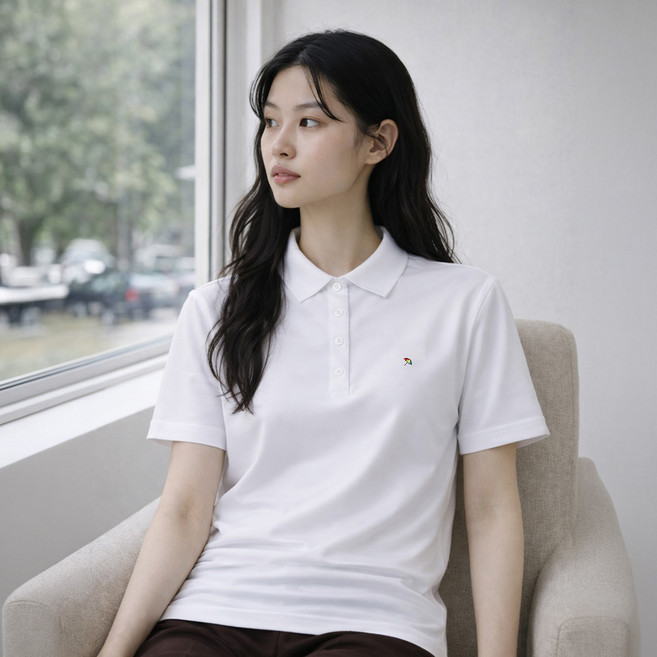 아놀드파마 여성용 반팔 PK 카라 티셔츠 AWTB102