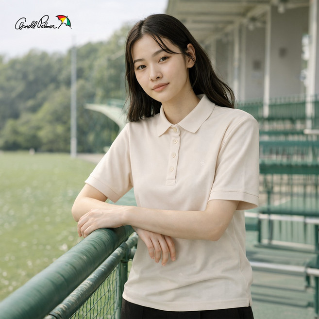 아놀드파마 여성용 반팔 PK 카라 티셔츠 AWTB102