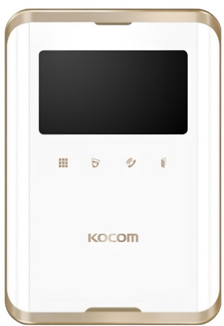 코콤 아날로그 4선식 현관 비디오폰 인터폰 교체 White W 140mm x H 203mm x D 26mm, KCV-R431E
