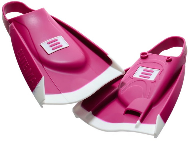 디엠씨핀스 엘리트맥스 숏핀 양발착용 세트, PURPLE